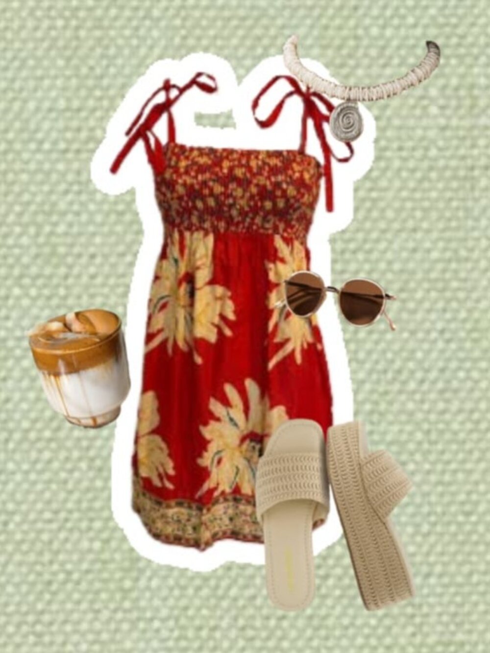 Smocked Mini Sundress